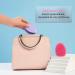 Hieerbus Silicone Facial Cleaner | Manual Peeling Brush & Handheld Face Cleaning Brush for Men & Women | Pore Removal & Massage (Pink & Purple) - Buy Online on GoSupps.com