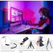 LUXCEO Portable LED Photography Light Wand - 1000 Lumens, CRI 95+, USB Rechargeable, Remote Control, Carry Bag - Adjustable Color Temperature, 36 Colors - Buy Online on GoSupps.com