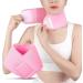 Neck Brace Moisturizing Easy To Use Tighten Gel Neck Tape for Family Pink One Size One Size Pink - Buy Online on GoSupps.com