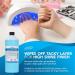 1 Litre Acetone Pure Nail Polish Remover + 1 Litre Nail Prep & Wipe Cleanser Set - Buy Online on GoSupps.com