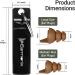 Earmonix Shooting & Impact Ear Plugs - Impulse Noise Reduction for Military & Police - Medical Grade TPE - Health & Safety - Buy Online on GoSupps.com