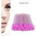 Mascara Wands Spiral Brush Head Disposable Eyelash Brushes Flexible Makeup Tool for Home Purple - Buy Online on GoSupps.com
