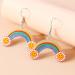 Feyley Earrings - Acrylic Pendant Earrings for Women | Lightweight Cartoon Fashion Jewelry for Everyday & Casual Dates | Colorful Rainbow Design - Buy Online on GoSupps.com