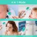 Maymocon Baby Ear Thermometer - Infrared Digital 4-in-1 Touchless Forehead Thermometer for Kids & Adults - CE Approved with Fever Alarm - 1S Reading - Memory Function - Grey Cap - Buy Online on GoSupps.com