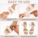 3 Pairs Metatarsal Pads for High Heels - Anti-Slip Cushion Inserts for Women - Self-Adhesive Foot Grip Liners - Buy Online on GoSupps.com