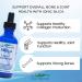 Eidon Liquid Silica Mineral Concentrate - Vegan & Gluten-Free Silica Supplement for Hair, Collagen Production - 2 Oz Bottle - Buy Online on GoSupps.com