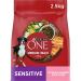 PURINA ONE Medium/Maxi >10 kg | Adults | Sensitive | Rich Salmon Dog Food | 2.5kg Bag