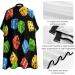 Shop Varicoloured Dice Barber Cape | Professional Hair Cutting Apron for Men & Women - Perfect for Salons & Home Use - Buy Online on GoSupps.com