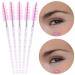 Tbestmax 500 Disposable Mascara Wands Pink Crystal Eyelash Extension Brushes - 500 Count - Buy Online on GoSupps.com