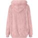 Shop Hanxiulin Women's Fleece Jacket - Cozy & Breathable Winter Parka Pink XL Reversible Design - Buy Online on GoSupps.com