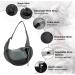 Pet Carrier Sling Breathable Mesh Hand Free Shoulder Tote Bag for Dog Cat Puppy Doggy Small Animals Below 10lb Adjustable Padded Shoulder Strap with Front Pocket Dog Carry for Outdoor Walking Travel Grey - Buy Online on GoSupps.com