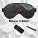 Volcano Print Double-Sided Eye Mask | Soft Light-Blocking Design for Improved Sleep Quality - Shop Internationally - Buy Online on GoSupps.com