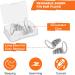 10 Pair Silicone Ear Plugs - Reusable Soft Washable Noise Cancelling - Ideal for Sleeping Shooting Music & Construction - Includes Plastic Case - Buy Online on GoSupps.com