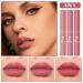 ZHISHUDL 3 Colors Matte Nude Lipstick Set for Long-Lasting Waterproof Makeup - Set C - Buy Online on GoSupps.com