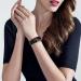Vancle Metal Bands for Fitbit Charge 5 - Stainless Steel Mesh Loop with Magnetic Clasp for Men and Women (.Black) - Buy Online on GoSupps.com