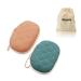 Atesswy Bath Sponge Shower Loofah Body Scrubber with A Solid Core (Pack of 2)