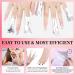 NXJ INFILILA Nail Foil - 300PCS Gel Nail Polish Remover Wraps with Larger Cotton Pads for Easy Nail Polish Removal at Home - Buy Online on GoSupps.com