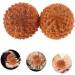 Partykindom 2-Pack Massage Balls - Acupoint & Yoga Fitness Tools for Trigger Point Relief | Wooden Muscle Stretch Devices - Buy Online on GoSupps.com