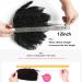Hair Chignon 8-24 Inch Afro Curly Ponytail Human Hair Extensions Curly Fluffy Hair Comb with Drawstring Ponytail Hair Extensions Messy Bun Hair Piece (Color : Black Size : 22inch) - Buy Online on GoSupps.com