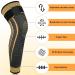 Shop Long Copper Knee Braces for Full Leg Support | Compression Sleeves for ACJ PCL Meniscus Tear & Arthritis - X-Large Size - Buy Online on GoSupps.com
