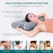 Willai Adjustable Cervical Pillow for Neck Pain Relief - Orthopedic Contour Pillow with Inflatable Tube - Cooling Memory Foam - Ideal for Side and Back Sleepers - 25x15x4.9 (Gray Queen) - Buy Online on GoSupps.com
