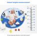 SYNPOS Baby Gym Play Mat with 10 Toys for Sensory Development - Blue Elephant Theme - Buy Online on GoSupps.com
