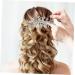 HAPINARY Rhinestone Tuck Comb Wedding Accessories for Brides Wedding Hair Comb Bridesmaid Hair Comb Bridal Hair Comb Bride Hair Side Comb Flower Side Comb Flower Girl Hair Accessory Metal - Buy Online on GoSupps.com