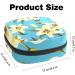 Hand-Drawn Lily Flower Zipper Bag - Portable Menstrual Pad & Cup Storage - Stylish Women's Napkin Organizer - Color 9 - Buy Online on GoSupps.com