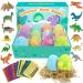 Gute Bath Bombs for Kids with Toys Inside 12 Pack Large Dinosaur Egg Bath Bombs Set Kids Safe Organic Bath Bombs Gift Set for Boys Girls Women Relaxing Fizzy Bath Bombs Kit 12 PCS