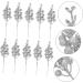 ABOOFAN 10pcs Christmas Imitation Berries Christmas Decorations Flower Garland Wreath Artificial Xmas Berry Stem Christmas Diy Berries Diy Berry Decor Christmas Tree Foam Artificial Fruit Silver 19X5X5CM - Buy Online on GoSupps.com