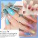 Kit D'ongle En Gel Jeu D'extension Des Ongles Easy - Kit De Poudre Purpurine Pour L' mail | Cadeaux Domicile Pour Les Filles | ponges Et Pincettes M talliques Pour La Manucure Et La P dicure Pour P - Buy Online on GoSupps.com