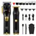 Hair Clippers for Men T Liners Hair Trimmer Set Men Professional Cordless Rechargeable Barber Hair Cutting Kit with LED Display Gifts for Men