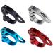 Kasteco 4 Pack 31.8MM Aluminium Alloy Cycling Bike Bicycle Quick Release Seatpost Clamp, 4 Colors 4 Colors 31.8mm