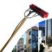 photovoltaic cleaner window cleaning pole Window Cleaning Pole Water Fed Telesbrush Extendable Cleaner Conservatory Roof Suitable for Photovoltaic Panel Cleaning Trucks Windows-12Ft/18Ft