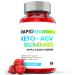 Rapid Keto Gummies - Rapid Keto ACV Keto Gummies Rapid Keto Gummies with Apple Cider Vinegar - Vegan Non GMO - Advanced Formula Keto Supplement (60 Gummies) 60.0 Servings (Pack of 1)