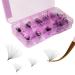 THE LASH SUPPLY 500 Fans 20D Mega Volume Promade Fan C/D Curl Mix Length 12-16mm 0.03 Thickness Natural and Long-lasting Curl Promade Loose Eyelash Extension Fans Mixed Pack 20D / D Curl