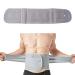 Lumbar Support XL Back Support Breathable Removable Lumbar Support Back Support for the Lower Back (Gray)