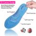 Men's 5D Sponge Arch Support Insoles (2 Pairs) for Plantar Fasciitis & Flat Feet - Size 7-12 - Buy Online on GoSupps.com