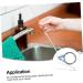 Baluue 6 Pcs Hose Cleaning Brush Dryer Vent Cleaner Brush Dryer Vent Cleaning Brush The Dishwasher Cleaner Crevice Cleaning Tool Pipe Cleaner Brush Pipeline Cleaning Kit Stainless Steel Bluex2pcs 20X5CMx2pcs - Buy Online on GoSupps.com