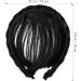 Fashion Synthetic Wig Headband Front Hair Bangs Fringe Extensions Women Girls Black - Buy Online on GoSupps.com