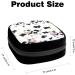 GIAPB Period Bag | Sanitary Napkin Storage & Makeup Pouch | Cows and Flowers Design - Buy Online on GoSupps.com