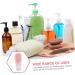 DOITOOL travel toiletries containers travel accessories conditioner travel size Travel Containers Silicone + plastic body wash shampoo set shampoo bottle Soap empty bottle - Buy Online on GoSupps.com