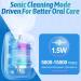 U-Shaped Electric Toothbrush for Kids - 360 Sonic Vibration 45S Timer Quick Cleaning - Rechargeable Brush for Ages 2-6 - Buy Online on GoSupps.com