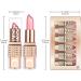 Travel-Size Lipstick Set Non-Sticky Lipstick Waterproof Long-Lasting Gloss for Women and Teens Wedding/Bride - Buy Online on GoSupps.com