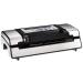 Nesco Deluxe Food VS-12 Vacuum Sealer, 130 Watts, Kit Bags & Viewing Lid, Compact, Silver