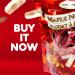 Golden Bonbon Crunchy Almond Maple Nougat Candy Individually Packed Gluten Free Nougat Full of Almonds Halal Candy 100 Grams - Buy Online on GoSupps.com