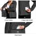 Fitst4 Sports Women's Lightweight Waterproof Bicycle Jacket Reflective Windbreaker for Running Hiking & Trekking Black M - Buy Online on GoSupps.com
