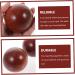 Fomiyes Wooden Handball Massage Ball Wellness Gift for Fitness & Hand Exercises | Mahogany Massage Globe - Buy Online on GoSupps.com