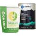 Gnarly Nutrition Performance Greens Lemon Mint (11.64 oz) and Gnarly Vegan Plant Protein Meal Replacement - Chocolate (28.2oz)