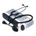 Dixie EMS Fetal Stethoscope for Babys Heartbeat Detection, Latex-Free Fetoscope with Pinard Horn and Soft Earbuds, 22